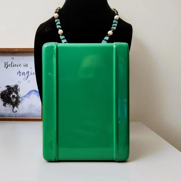 Kid's Frontier Safe Money Piggy Bank with Code Green Size 5x5x4" Kid's size Code - Picture 4 of 7